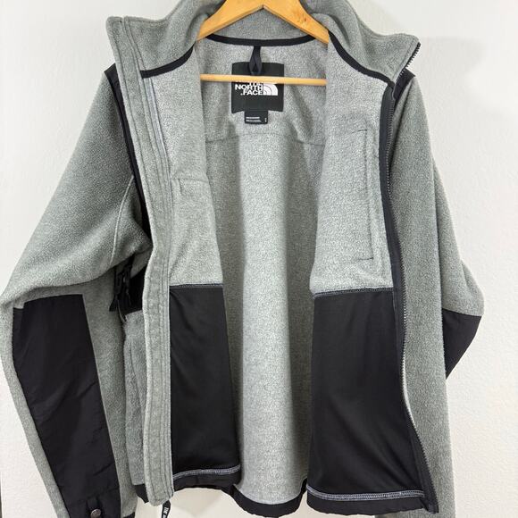 The North Face Men’s Retro Denali Fleece Jacket Black/Gray Sz M Outdoor Hiking - Picture 8 of 15